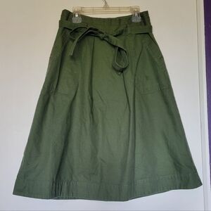 Olive Green Women's Skirt